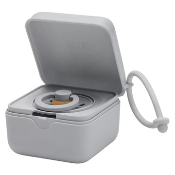 BIBS Pacibox 奶嘴盒  雲灰  1個