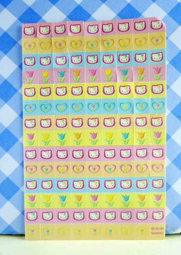 【震撼精品百貨】Hello Kitty 凱蒂貓 KITTY貼紙-鬱金香 震撼日式精品百貨