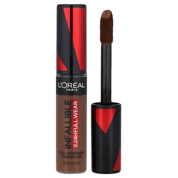 L'Oréal, 可靠全覆蓋遮瑕膏，435 咖啡色，0.33 液量盎司（10 毫升）