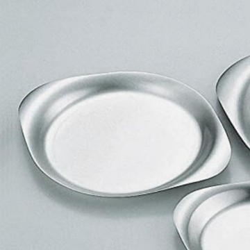 【柳宗理】日本製不鏽鋼圓淺盤/小/18cm