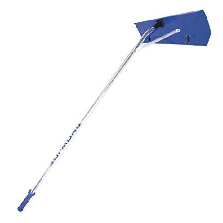 Snow Joe RJ207M 20-Foot Extendable Scratch Free Aluminum Snow Shovel Roof Rake, Blue