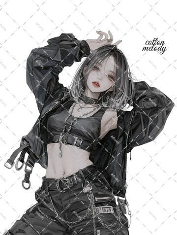 原創貼紙 no.9318 人物貼紙 原創貼紙 人物貼紙 女孩貼紙 原創人物貼紙