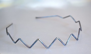 鈦金屬髮箍・Gr5・霧面・64鈦合金髮箍・啞光・藍色・原型