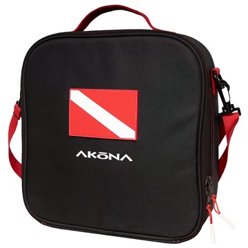AKONA 經典調節器包  黑色  潛水裝備保護袋  方便攜帶  30 x 30 x 7cm  1個