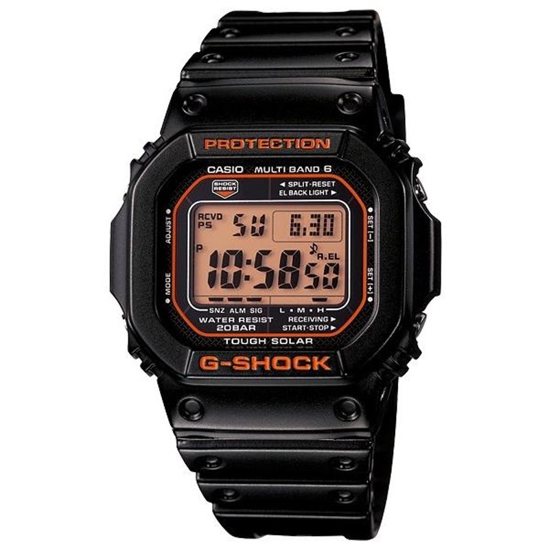 CASIO G-SHOCK 正規品 カシオ ジーショック 世界６局電波ソーラー ＧW-Ｍ５６１０Ｒ-１ＪＦ オレンジ液晶デジタル メンズ |  LINEブランドカタログ