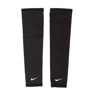 [ACS] Nike 臂套 UV Running Sleeves 男女款 黑 袖套 運動 防曬 反光Logo N1004268-042