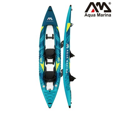 【網路限定↘下殺】Aqua Marina 充氣雙人獨木舟-全能型 STEAM ST-412 / KAYAK 皮艇 皮划艇 水上活動【不保固、不保修，可代客送修】
