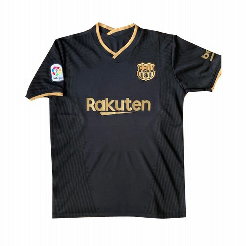 サッカーユニフォーム 21 バルセロナ アウェイ 黒 大人用 トップス 通販 Lineポイント最大0 5 Get Lineショッピング