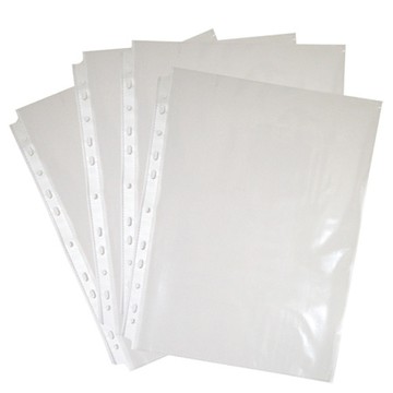 全勝CHUNG SENG 11孔霧面壓花萬能袋/厚0.05mm/100張/包