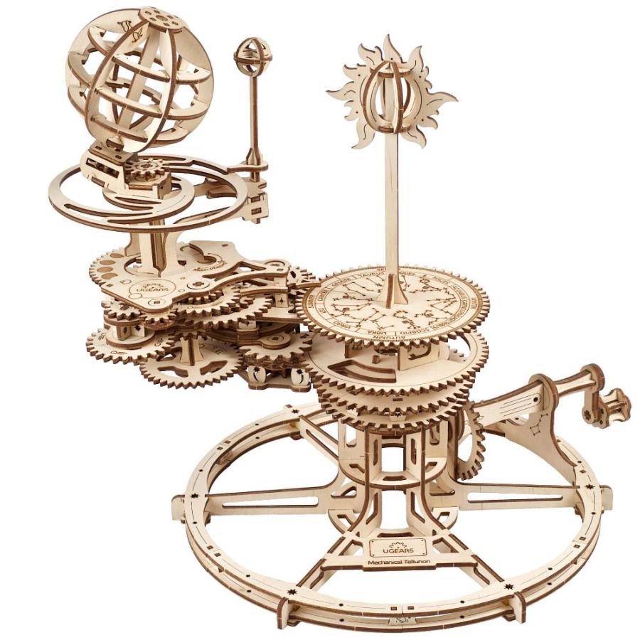 Ugears ユーギアーズ メカニカルテルリオン 三球儀 70167 Mechanical