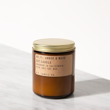 生日快樂限定禮【PF Candle CO】手工香氛蠟燭 7.2oz 琥珀麝香 - 官方直營