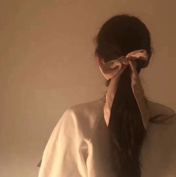 【鈺】韓國東大門ins網紅款 蝴蝶結綁帶發圈 發繩 絲綢橡皮筋發飾