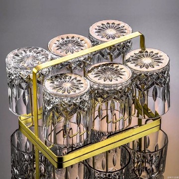 威士忌酒杯家用歐式水晶玻璃洋酒杯子創意高端個性酒吧啤酒杯套裝