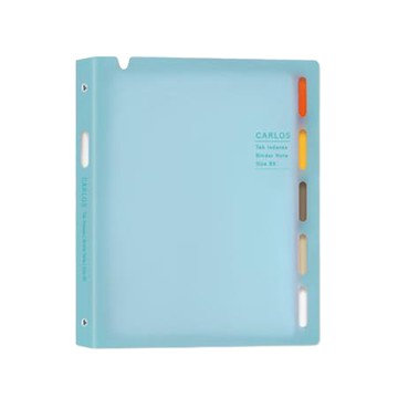珠友Chuyu26孔果凍筆記/冰綠/HP-53015-02/B5