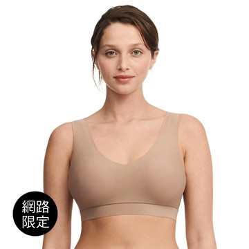 【Soft Stretch】透氣涼感V領無痕內衣>XS-XXL>太妃拿鐵(16A10_02T)【Chantelle Lab】