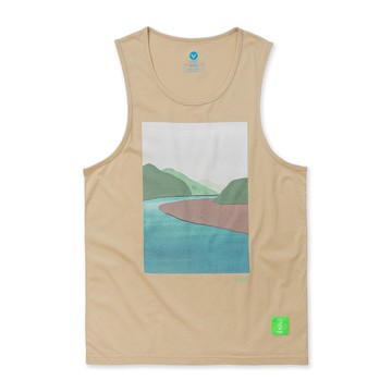 VAST River 背心 / 茶色