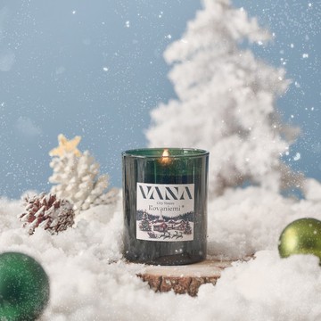 城市系列 ROV芬蘭聖誕小鎮香氛蠟燭210g-美食辛香調