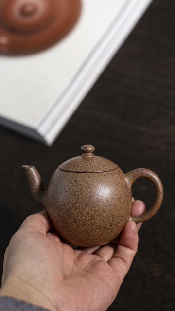 送禮紫砂壺茶壺老款龙蛋 特高温 140cc 造型正宗 曲线流畅 高温老