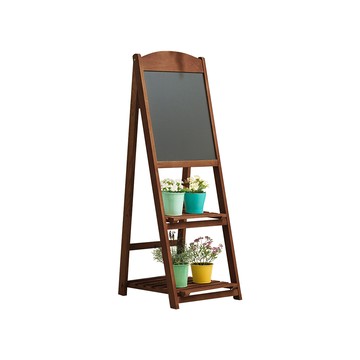 【HappyLife】復古色實木畫板 告示牌 雙層 Y1223812238-F