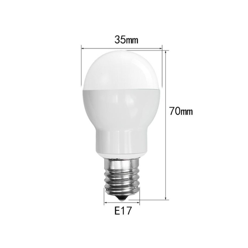 LED電球 E17 60W形相当 LEDミニクリプトン電球ミニクリプトン形 E17小形電球タイプ 電球色 led 電球口金e17  LINEショッピング