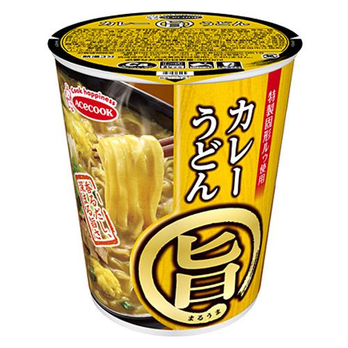 エースコック まる旨 カレーうどん 65g×12個 うどん カップ麺 インスタント麺 即席麺 麺類 カップうどん インスタントうどん カレー