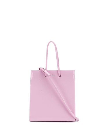 Medea - rectangular shaped tote - women - Leather - One Size - Pink