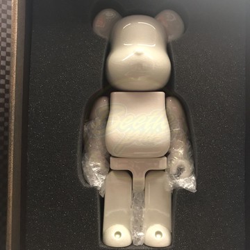 BEETLE BE@RBRICK 九谷燒 貫入粟田釉 KUTANI 400%  BEARBRICK MADE JAPAN