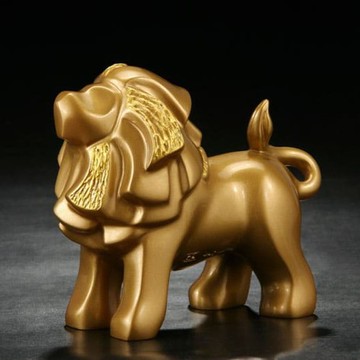 筌美術Gallery Chuan｜尊榮系列_《創‧帝國》雕塑-金