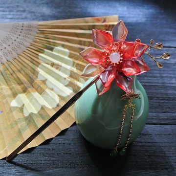 【墨徽閣】素花簪/髮釵/髮梳(六色)