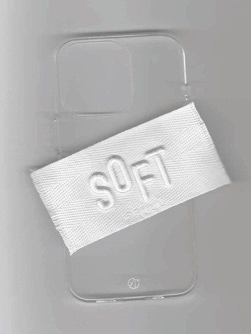 SOFT TAPE JELLY PHONE CASE [WHITE]