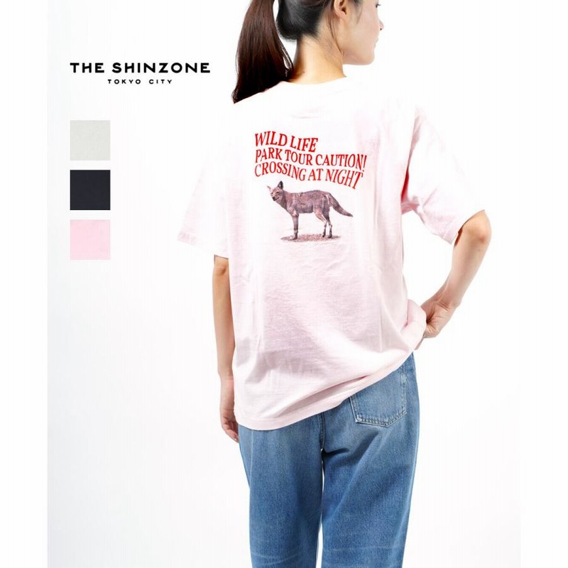 【美品】THE SHINZONE WILD PARK TOUR TEE ザ シンゾーン Tシャツ ロゴT プリントT WILD PARK TOUR TEE THE
