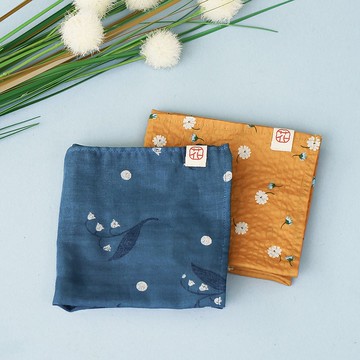 實用禮物精選  可愛小碎花 日本花布 方巾