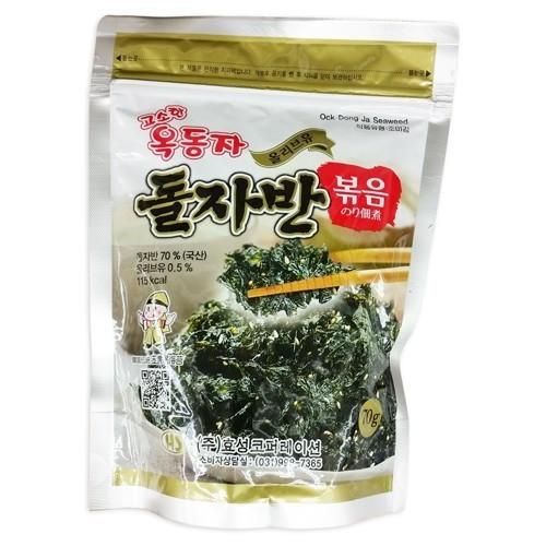 オッドンジャ 岩海苔ザバン 70g BOX (20個入)   韓国海苔 韓国食品