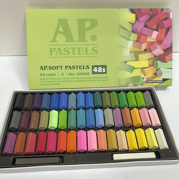 AP短型柔性粉彩條48色B0948