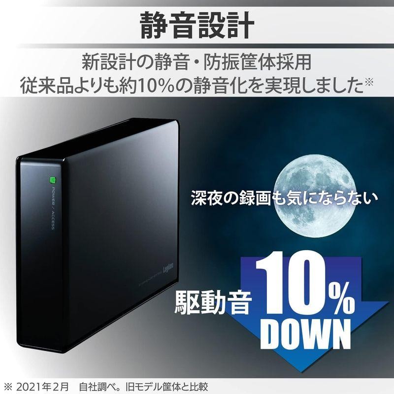 ロジテック 外付けHDD ハードディスク 6TB Mac/Windows/テレビ録画