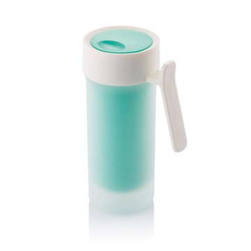 POP MUG 繽紛滑蓋馬克杯 275ml-綠