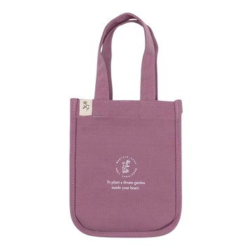 Oolab 良杯製所 小莊園簡約日常帆布提袋  煙花紫  1個