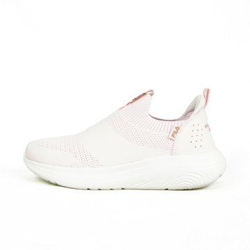 Kixpress-Fila Calmly 女 運動休閒鞋 懶人鞋 襪套式 緩震 粉紅 [5-J356Z-555]