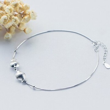 925純銀腳鍊銀飾-可愛小魚造型生日情人節禮物女飾品73do9【獨家進口】【米蘭精品】