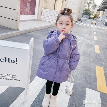 女童棉服2024新款冬季加厚兒童棉衣外套中小童女寶寶冬裝洋氣棉襖 99購物節