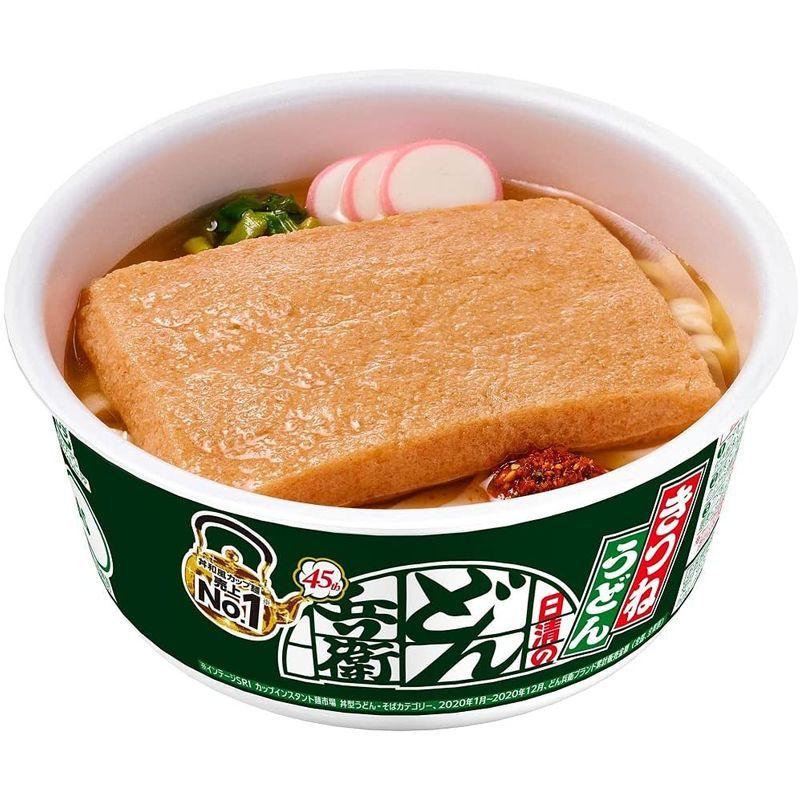 日清食品 どん兵衛 きつねうどん (東) 96gx12個