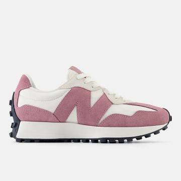 New Balance [WS327MB] 女 休閒鞋 運動 經典 復古 B楦 NB 327 流行 穿搭 海鹽 梅紅