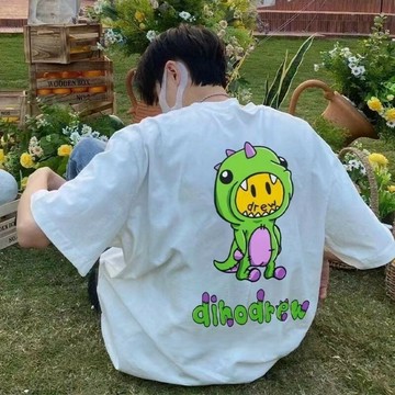 最新款 Drew House 胸前小logo 後背小恐龍 短袖 短T