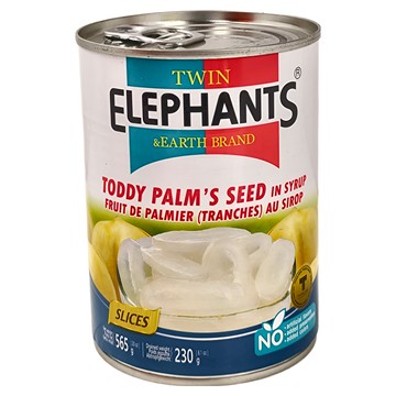 雙象地球牌 糖水海底椰 565g  1罐