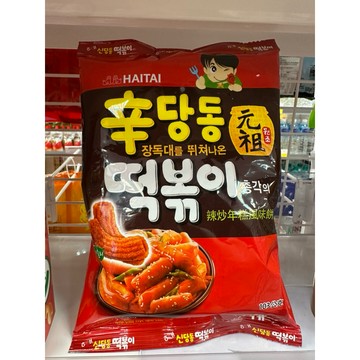 韓國 🇰🇷 HAITAI 海太 元祖 新堂洞 辣炒年糕餅乾(103g) 韓國 零食 餅乾 辣炒年糕餅