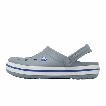 Crocs 洞洞鞋 洞洞鞋 Crocband Clog 男鞋 女鞋 灰 藍卡駱班克駱格 休閒鞋 卡駱馳 110160Z3