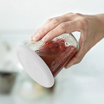 日本霜山 WECK專用矽膠罐蓋-直徑8cm-3入-多色可選