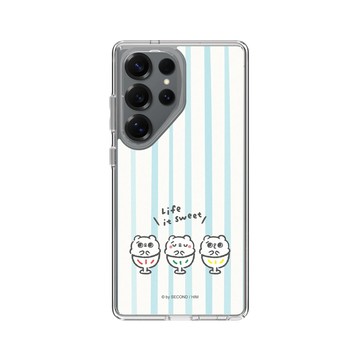Galaxy S25 Ultra Clear 透明 - 爽爽貓 Song Song Meow by SECOND - 爽爽貓刨冰