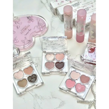 【台灣現貨✨】FLORTTE 花洛莉亞 自戀系列四色眼影盤 提亮臥蠶眼影多用盤 珠光眼影 啞光眼影