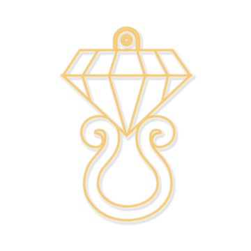 AMOS 阿摩司 壓克力模型版-小款  S89 鑽石戒指  1個